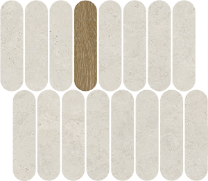 Mosaico Barbican Blanco