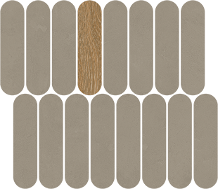 Mosaico Rockaway Gris