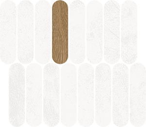 Mosaico Rockaway Blanco