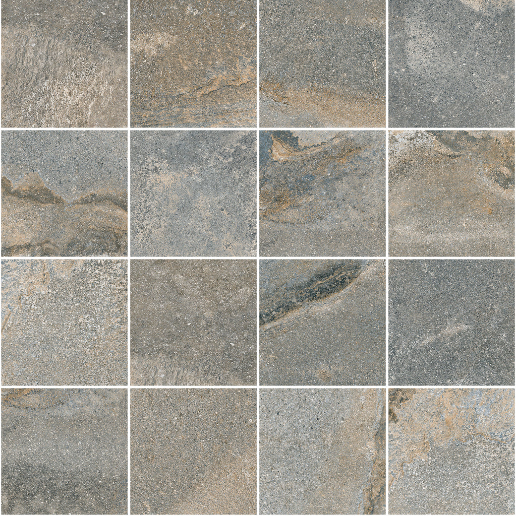 Porcelain tiles. Stone look. Bali grafito 11.81x11.81