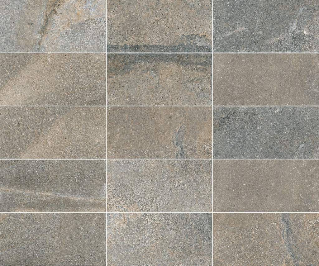 Porcelain tiles. Stone look. Bali grafito antideslizante 11.81x23.62