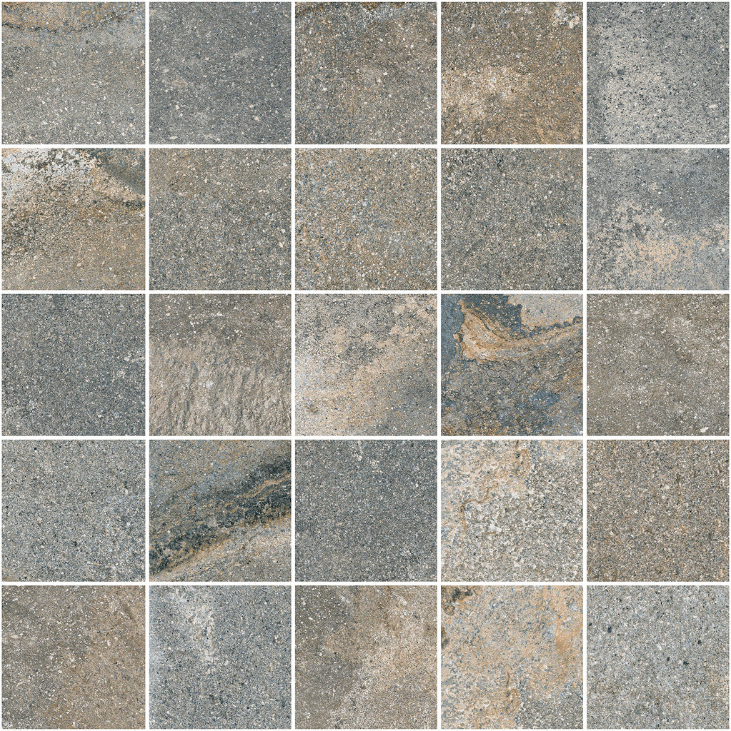 Porcelain tiles. Stone look. Bali-r grafito 5.91x5.91