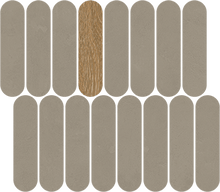 Mosaico Rockaway Gris