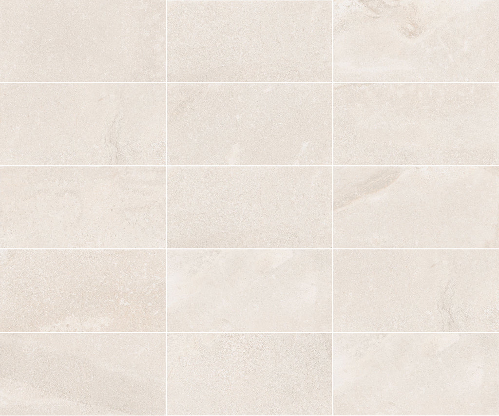 Porcelain tiles. Stone look. Bali beige antideslizante 11.81x23.62 
